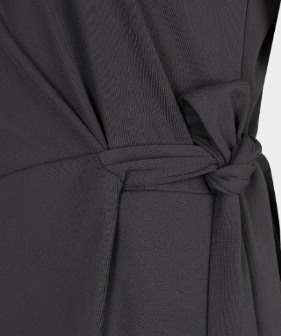 ES LONG WASIT TIE DRESS