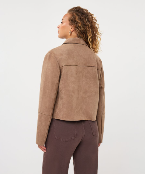 ES SAND SUEDE JACKET