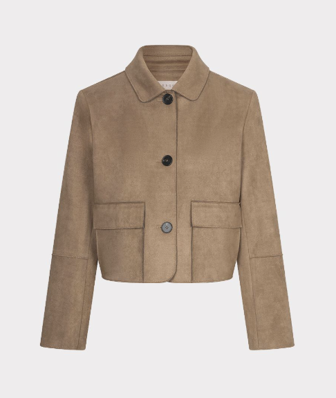 ES SAND SUEDE JACKET