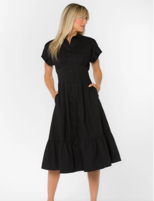 EMILY SHORT SLV DRESS