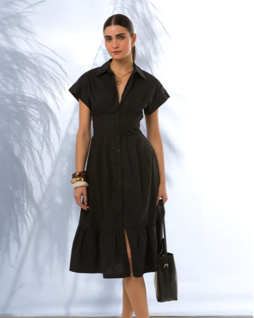 EMILY SHORT SLV DRESS