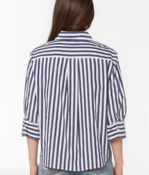 VALENCIA STRIPED BLOUSE