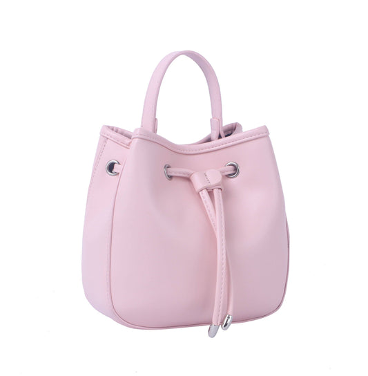 Draw string mini tote bag