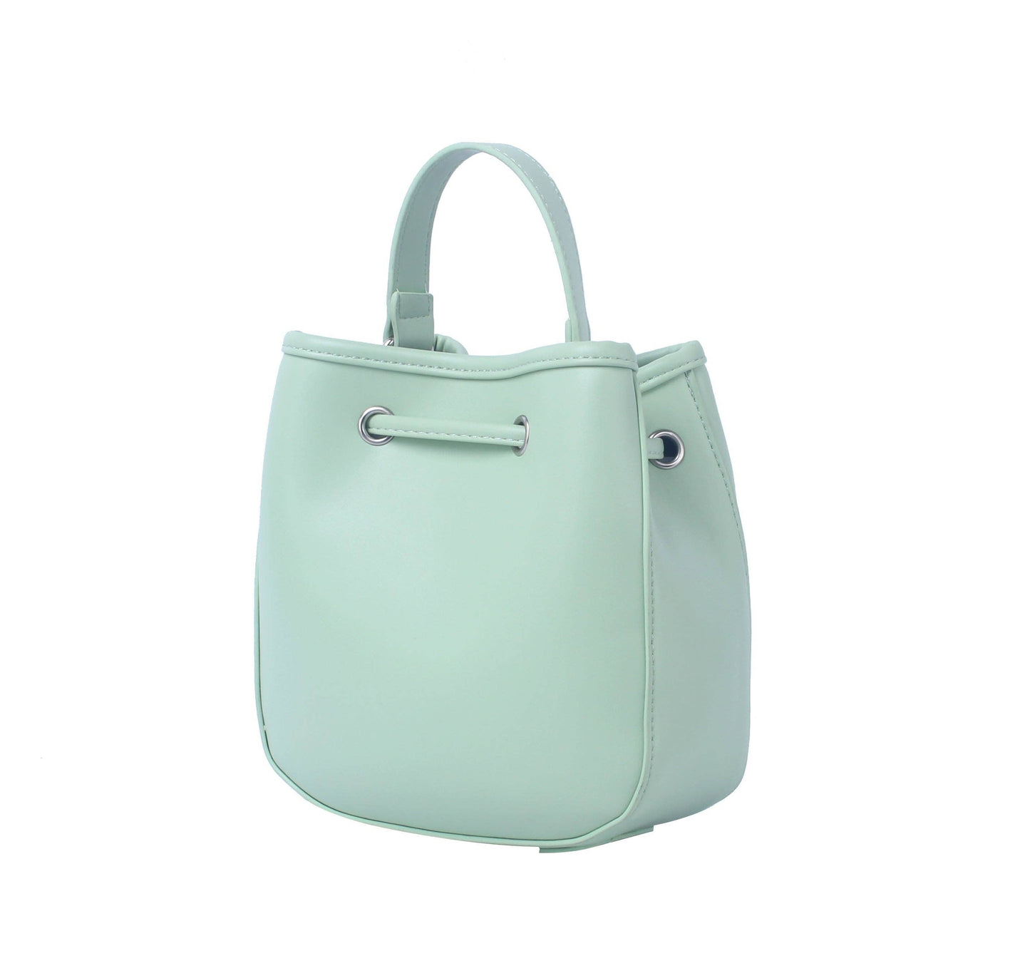 Draw string mini tote bag