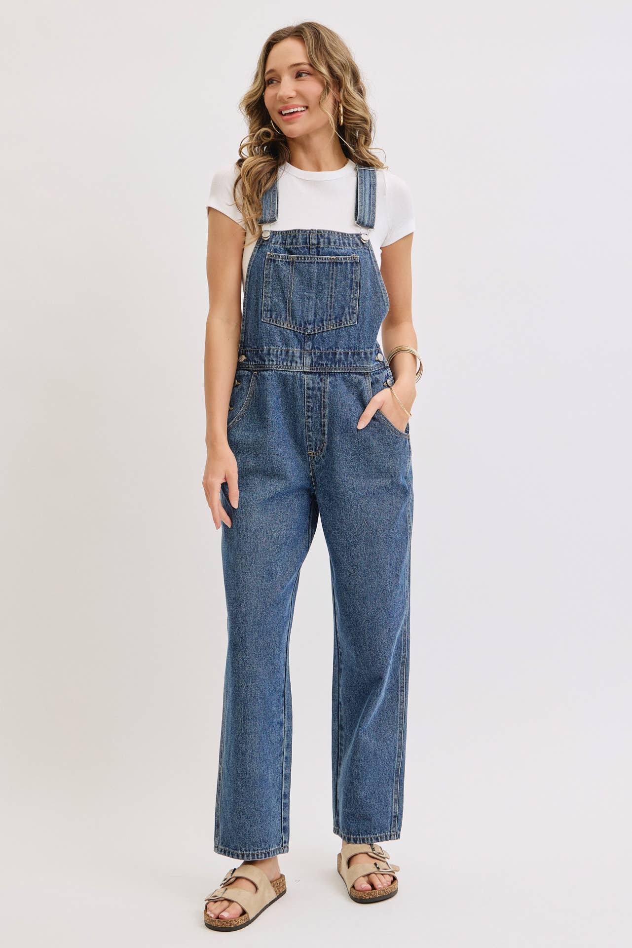 DENIM OVERALLS