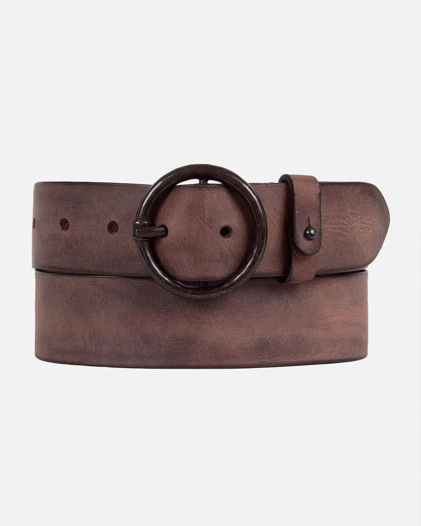 Vintage Full-Grain Leather Belt