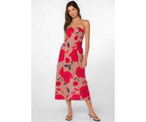 Vivienne Strapless Fl Dress